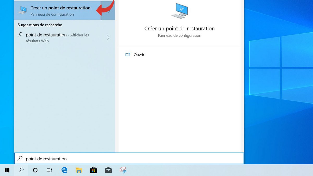 tuto windows restauration