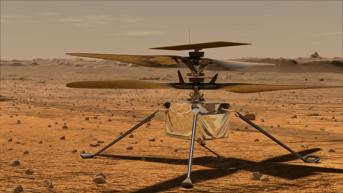 Mars2020 hélicoptère ingenuity