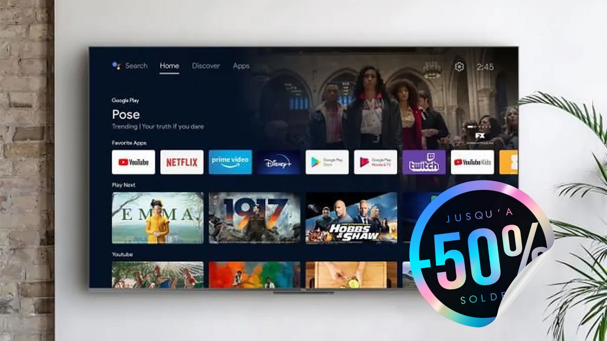 La TV QLED 4K UHD TCL 75C721