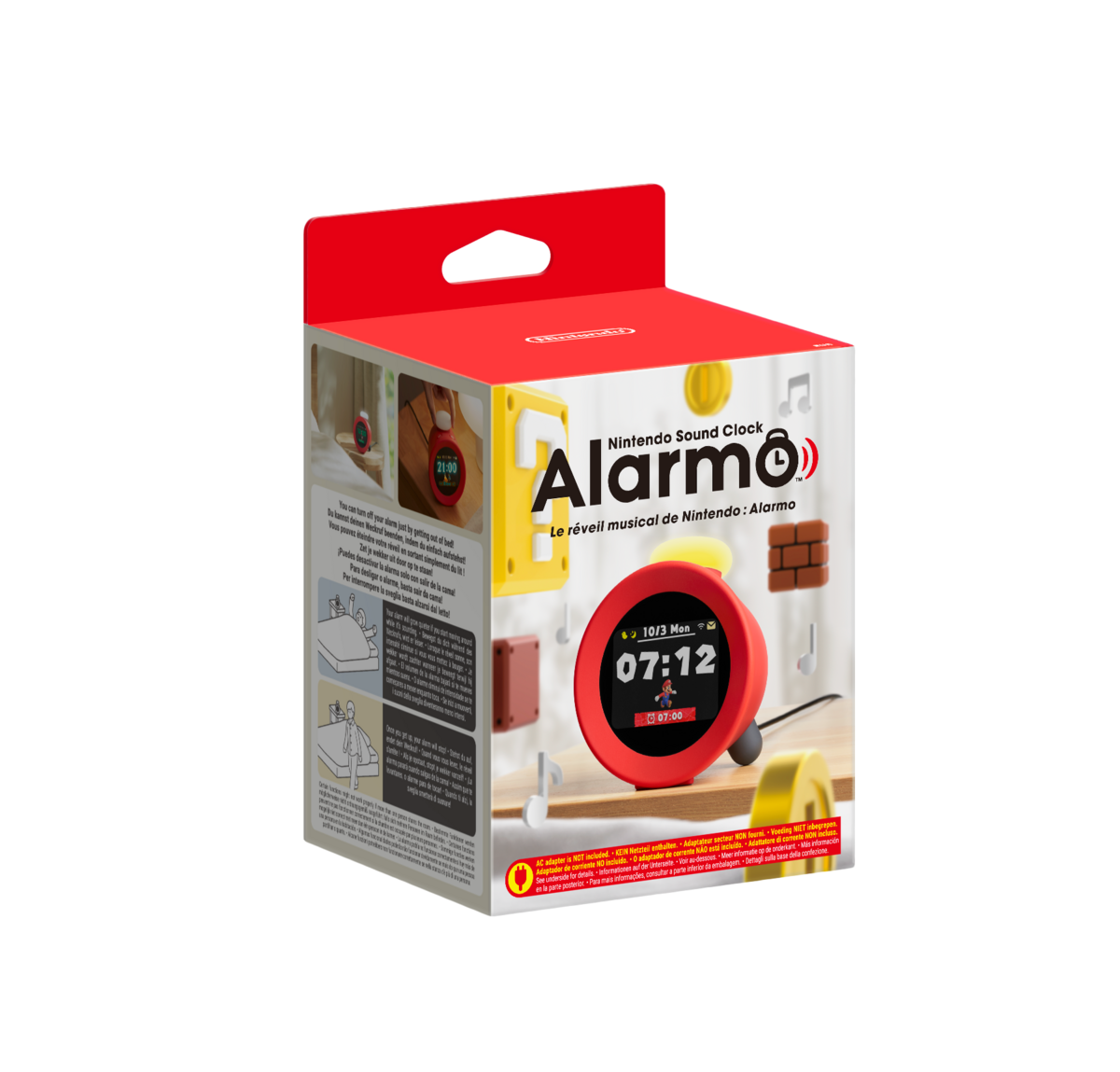 Le packaging d'Alarmo © Nintendo