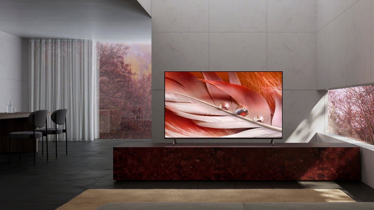 Sony X9OJ : jusqu'à 100" (aux Etats-Unis). Crédits : Sony