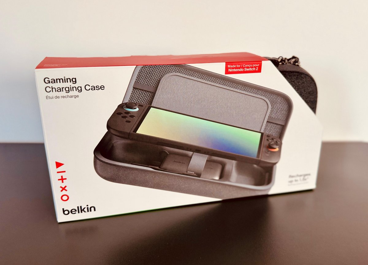 La pochette "Gaming Charge Case" signée Belkin. ©Stéphane Ficca / Clubic
