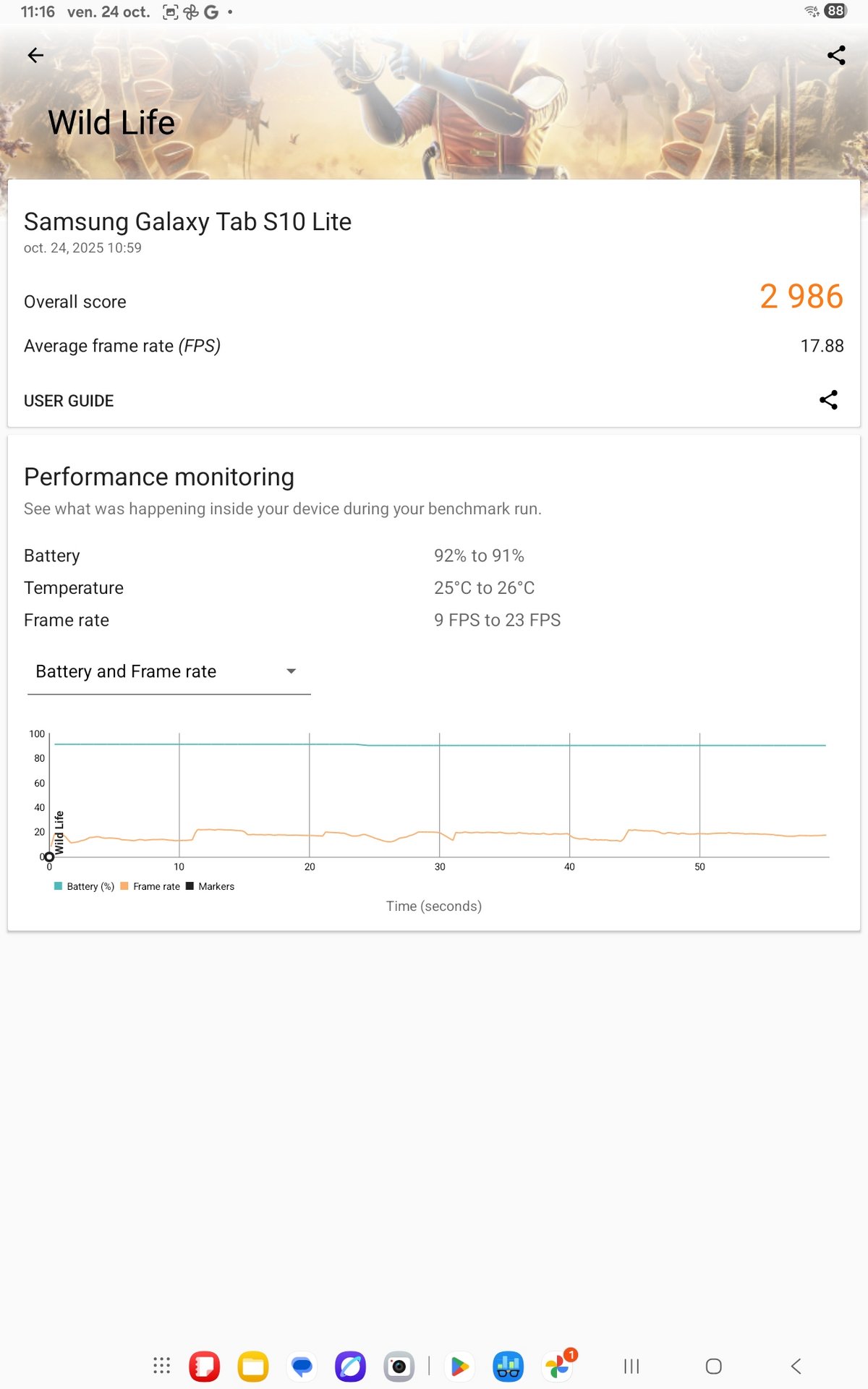 Samsung Galaxy Tab S10 Lite Wild