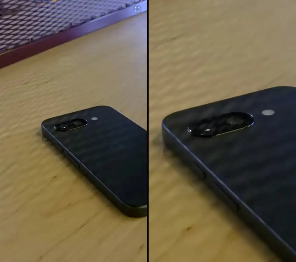 Zoom sur le Pixel 9a. © 9to5google