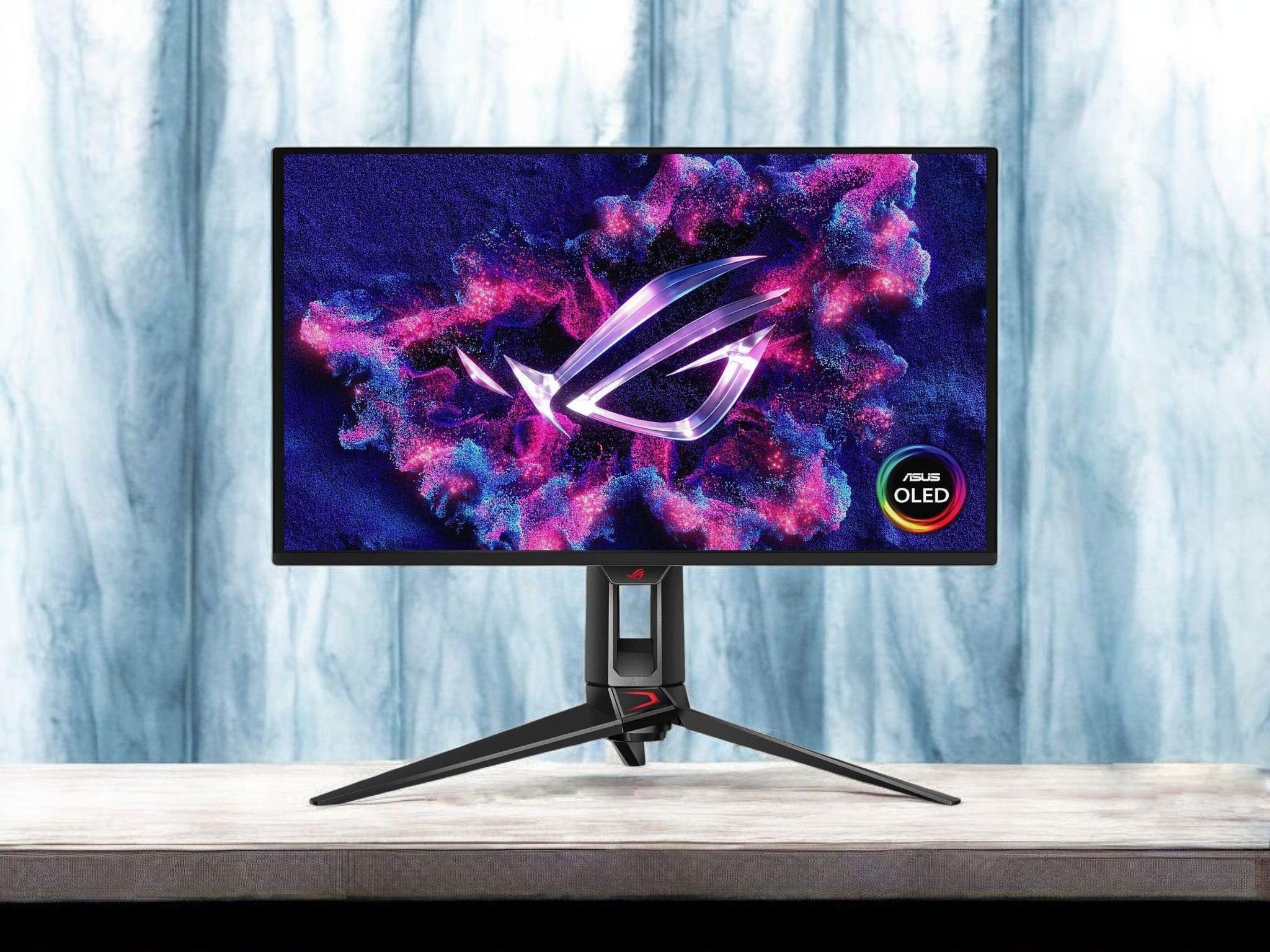 L'Asus ROG Swift PG27UCDM ©Asus x PhotoRoom 