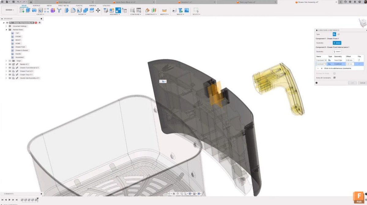 Autodesk Fusion réunit conception et fabrication avec ses outils FAO intégrés, générant des parcours CNC précis pour le fraisage, le tournage ou la découpe, et simplifiant la gestion complète des projets - © Autodesk Fusion 360