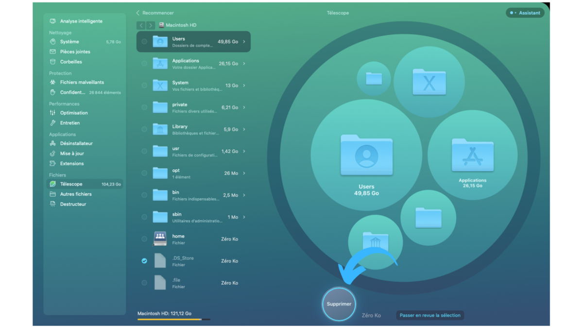 CleanMyMac Telescope 2