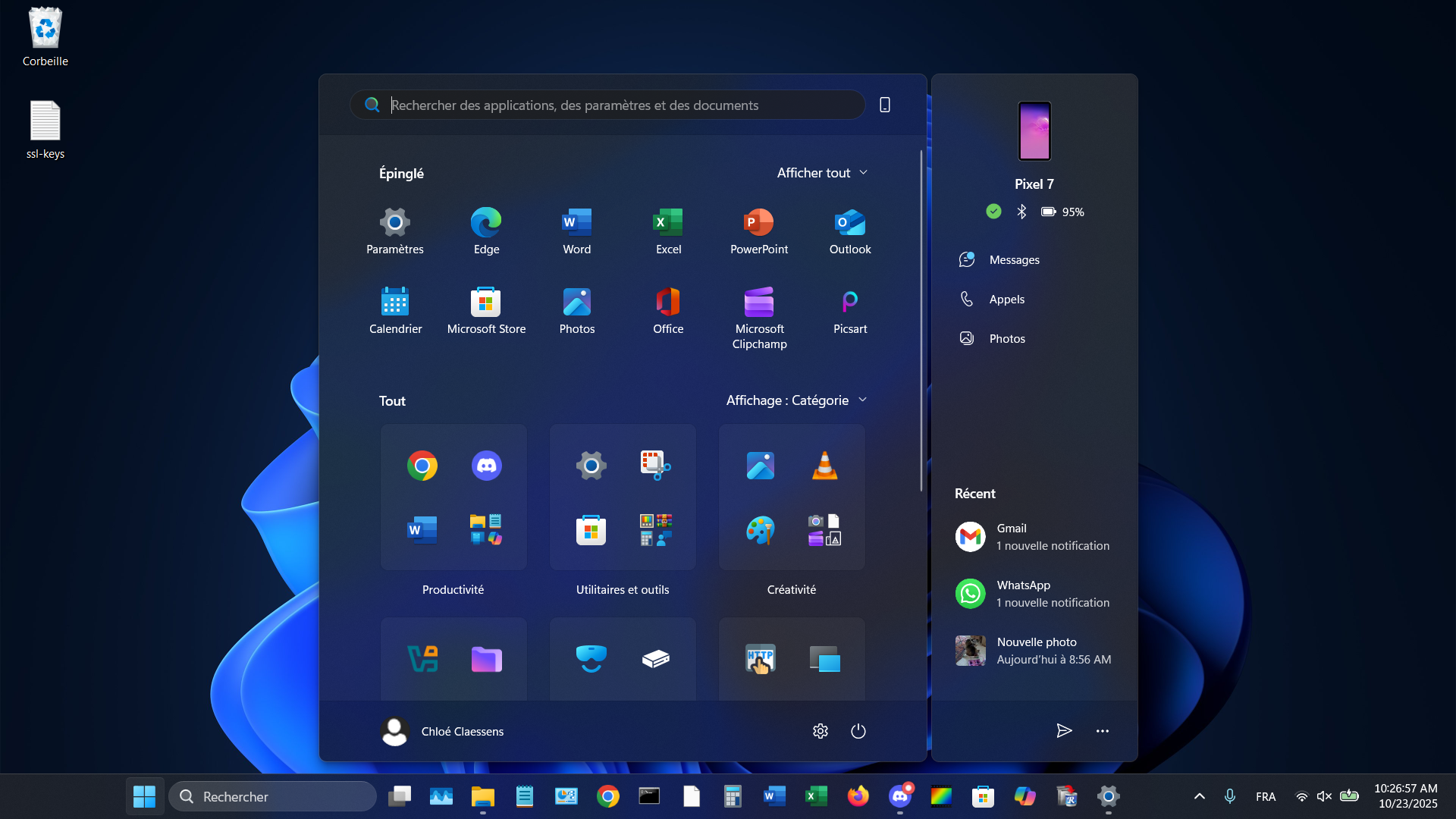 Le menu Démarrer de Windows 11 connaît une série de dysfonctionnements troublants depuis les dernières mises à jour. © Clubic