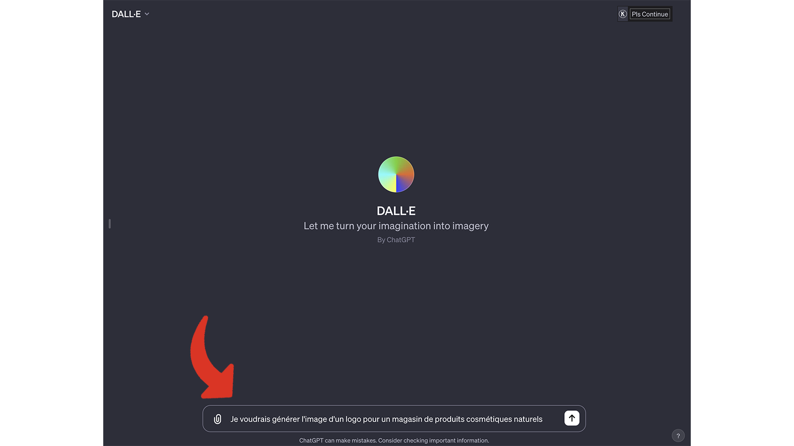 Prompt dans DALL·E 3 © Pascale Duc pour Clubic