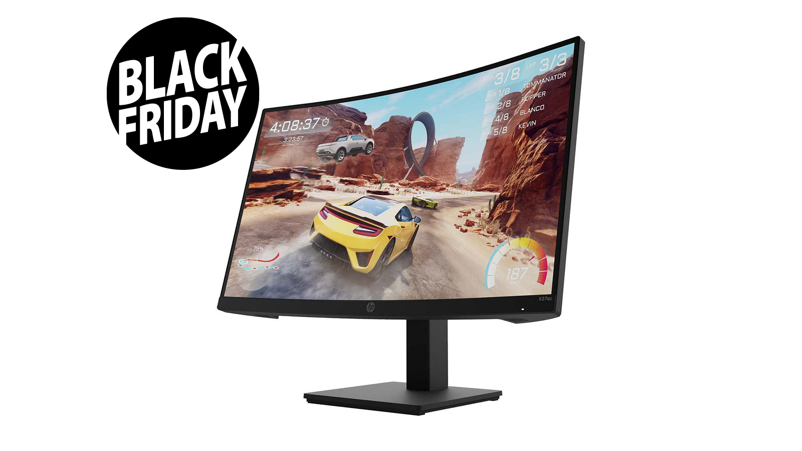 L'écran PC gamer HP X27qc