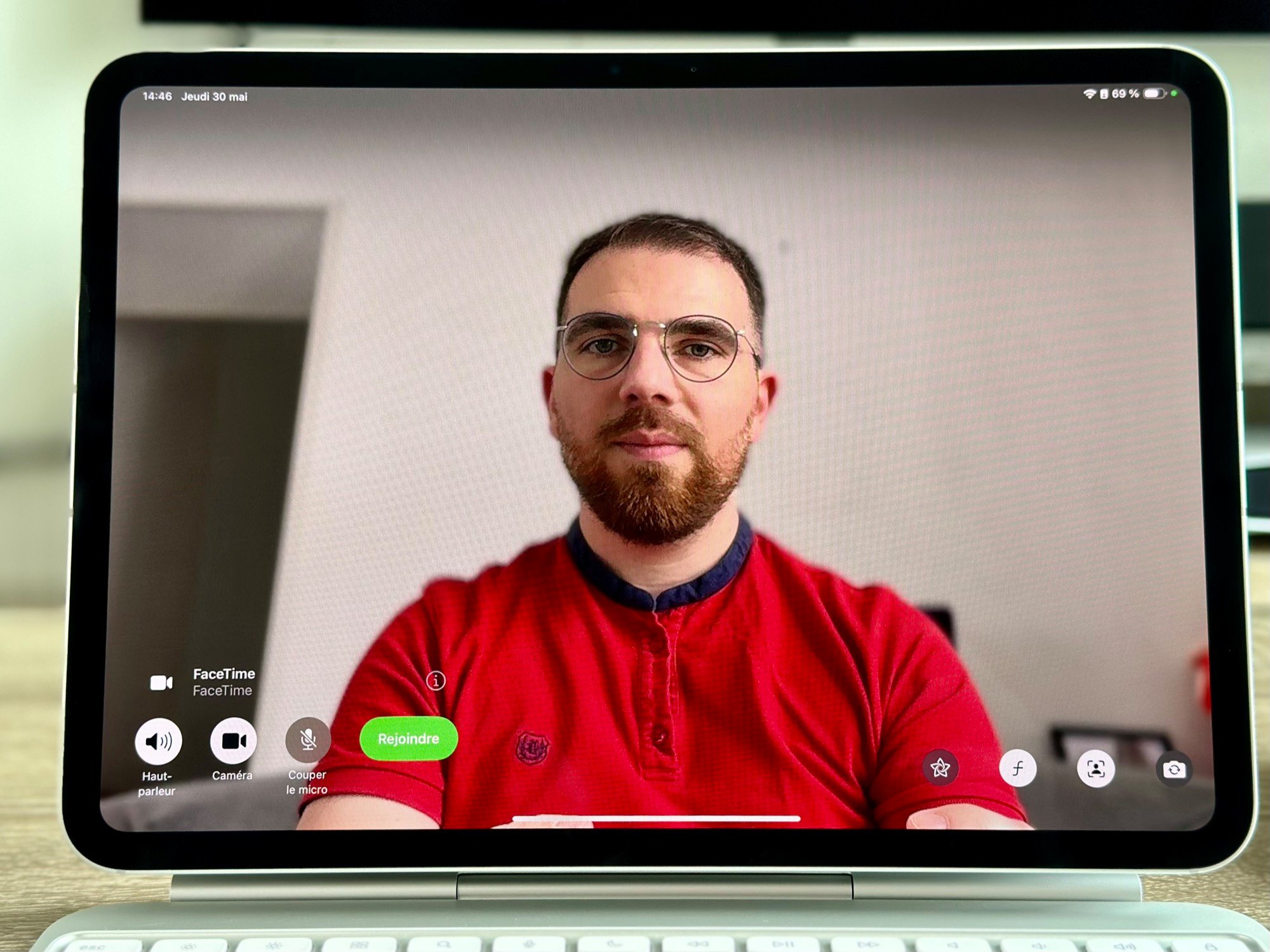 Toujours centré, même en mode portrait © Mathieu Grumiaux pour Clubic