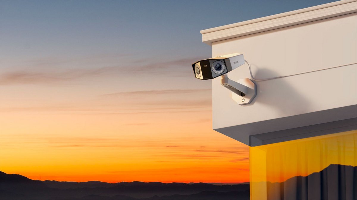 Avec ses deux objectifs fusionnés en une vue panoramique 16 MP à 180°, la Reolink Duo 3 PoE élimine les angles morts en un seul point de surveillance. ©Reolink