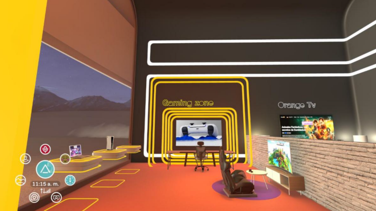 La boutique virtuelle promet d'être interactive et divertissante © Orange
