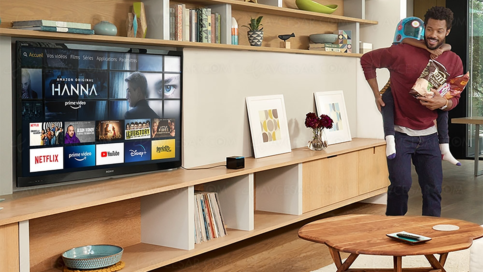 Le boîtier 4K Amazon Fire TV