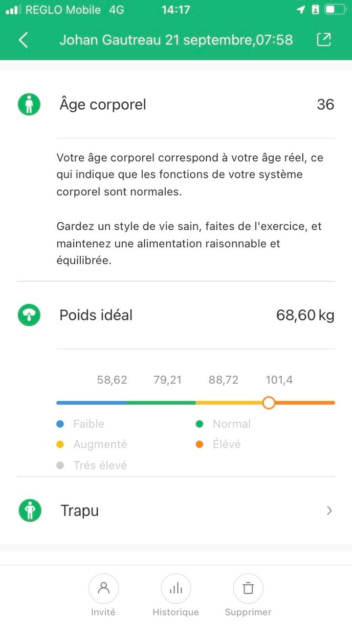 Mi Fit - Score Corps 3