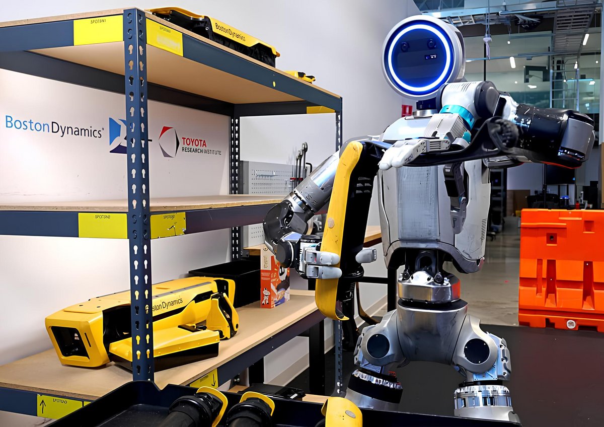 Avec ses mains, le robot Atlas peut manipuler quasiment tous les types d'objets © Boston Dynamics