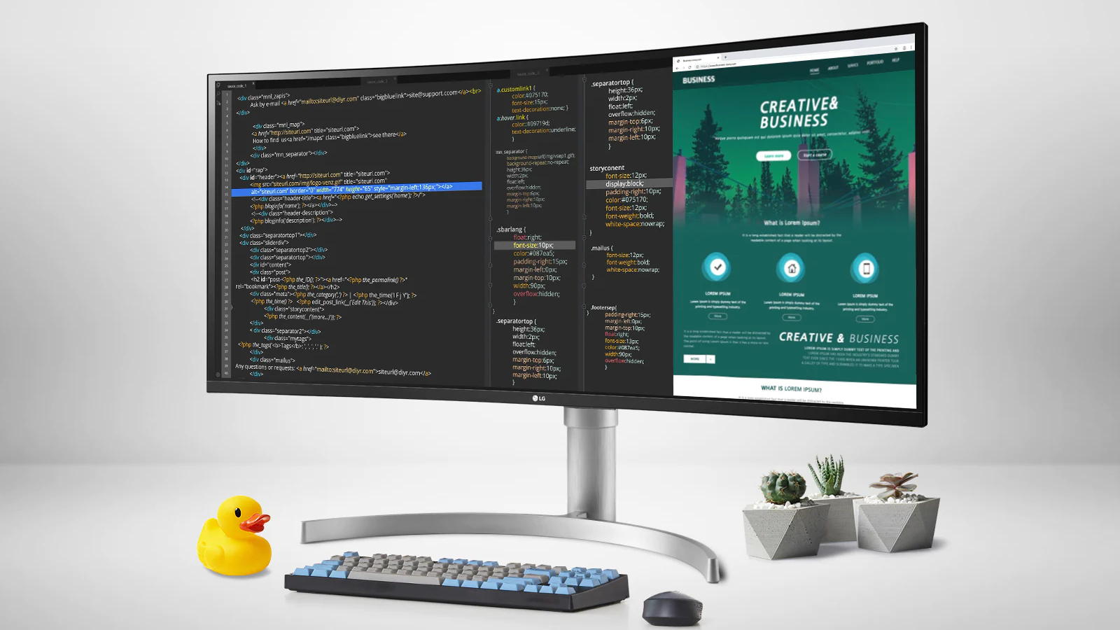 L'écran LG Electronics UltraWide  de 35"