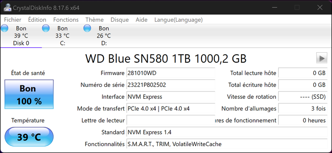 Toutes les informations techniques du SSD © Nerces pour Clubic