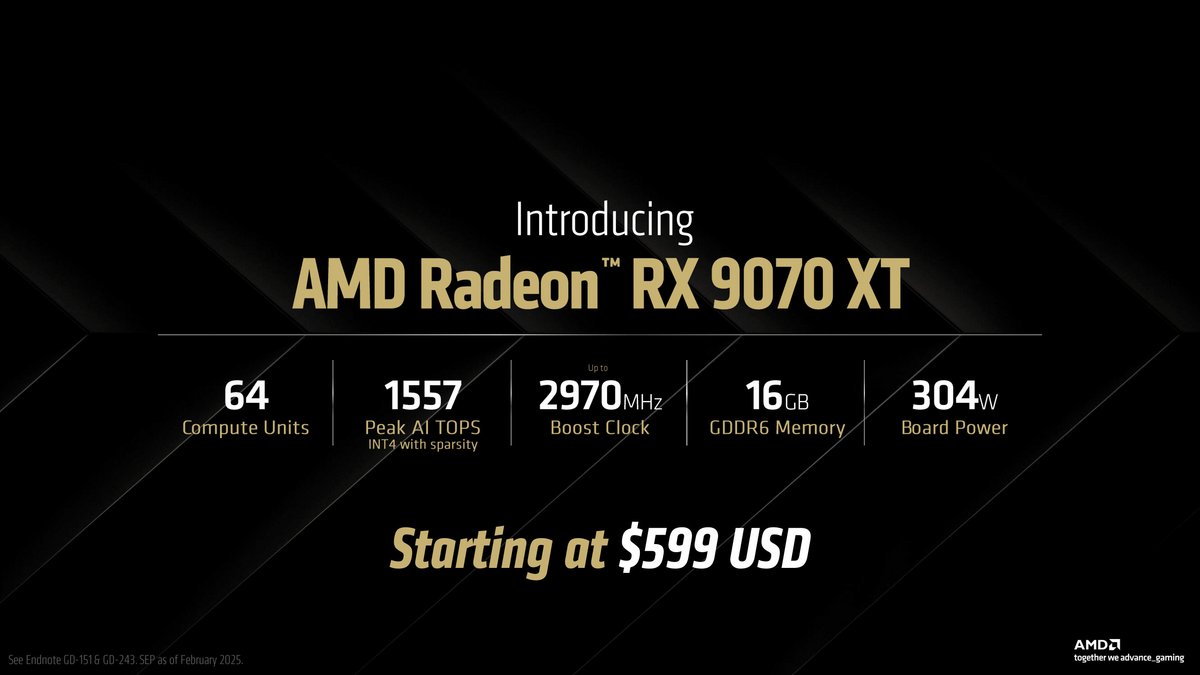 AMD Radeon RX 9070 / 9070 XT