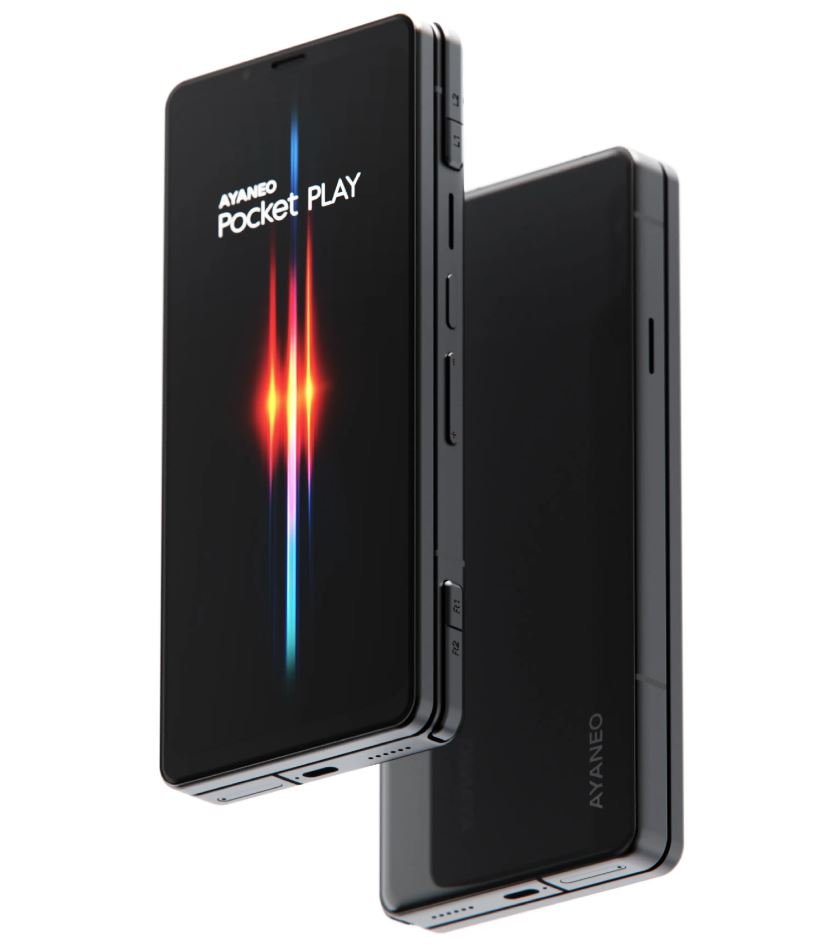 Un smartphone qui sonne comme un hommage au Xperia Play de Sony. ©Ayaneo