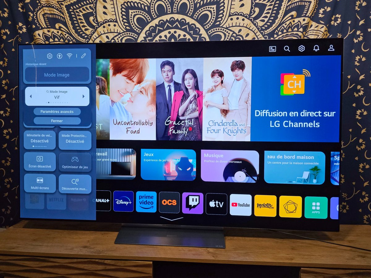 L'interface de votre téléviseur LG ne devrait plus tarder à changer © Matthieu Legouge pour Clubic