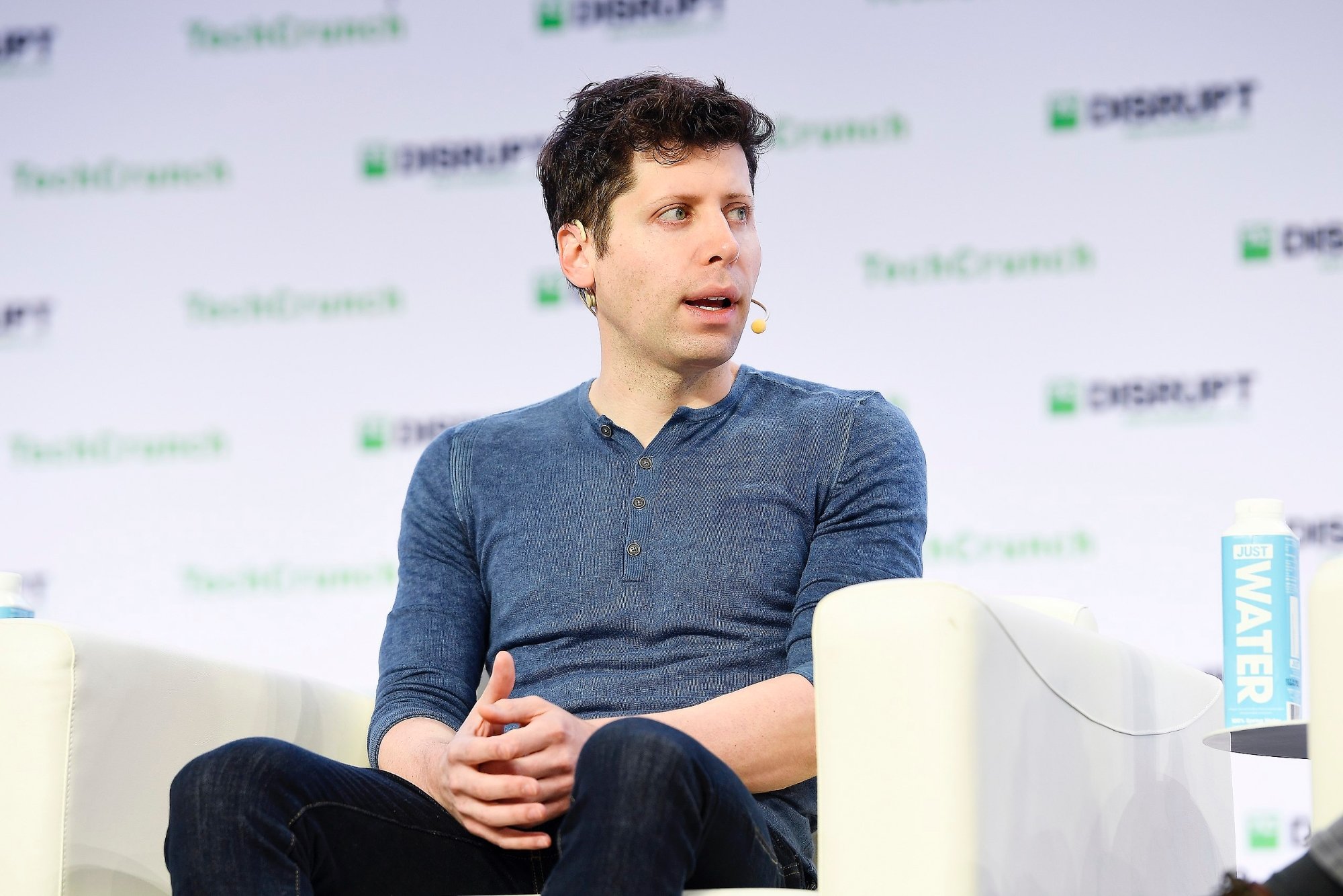 Sam Altman, PDG d'OpenAI / © TechCrunch