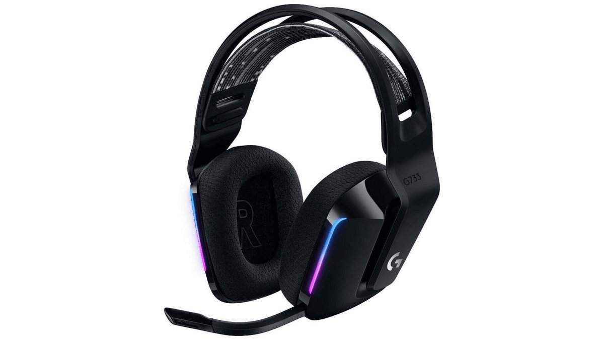 Le casque gamer Logitech G733 Lightspeed