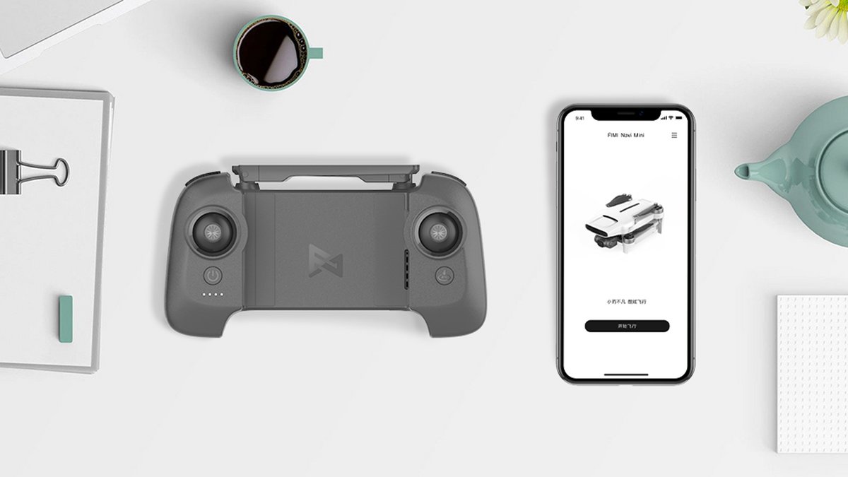 Pilotez votre drone avec votre smartphone.