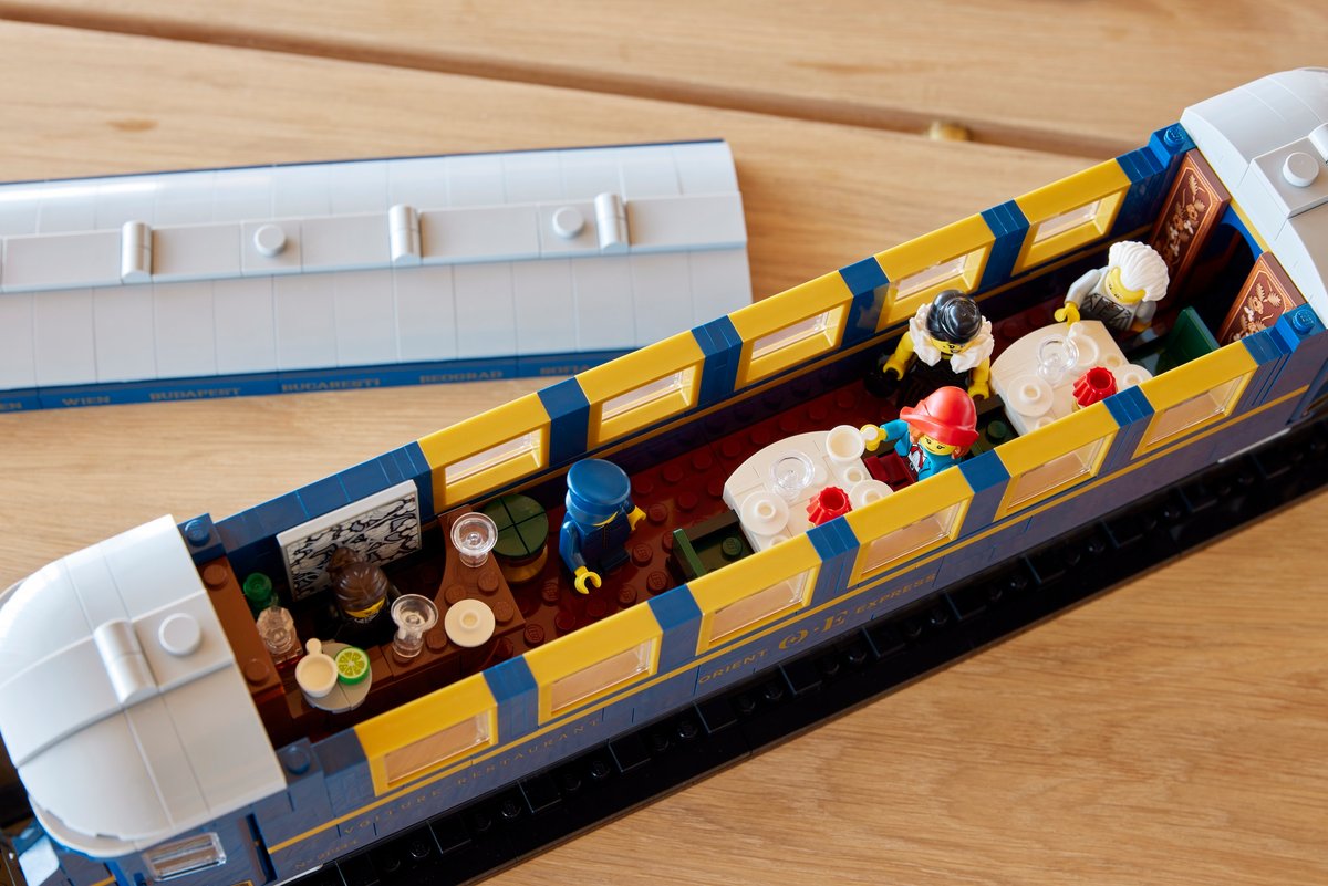 L'Orient-Express, tout en détails ©LEGO