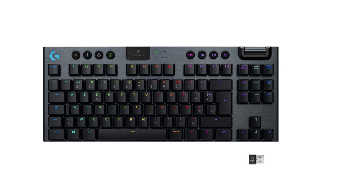 Un clavier gamer Logitech performant et ultra compact.