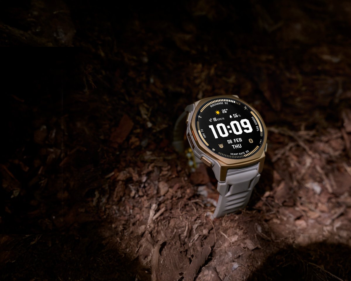 La T-Rex 3 Pro promet déjà une résistance à toute épreuve. © Amazfit