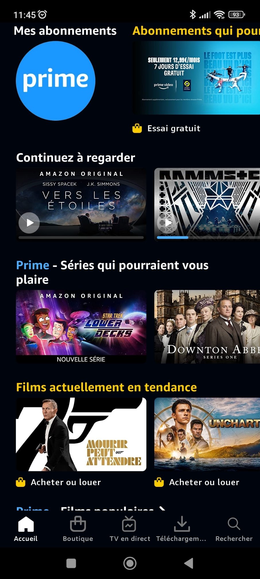 Prime Video - La suite