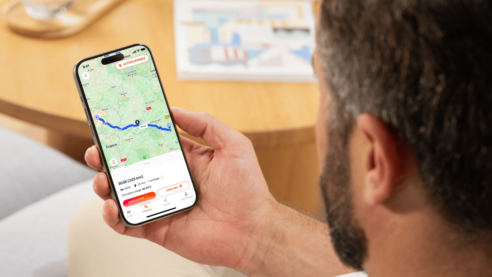 Anticipez votre trajet grâce à l'application Ulys. @Ulys