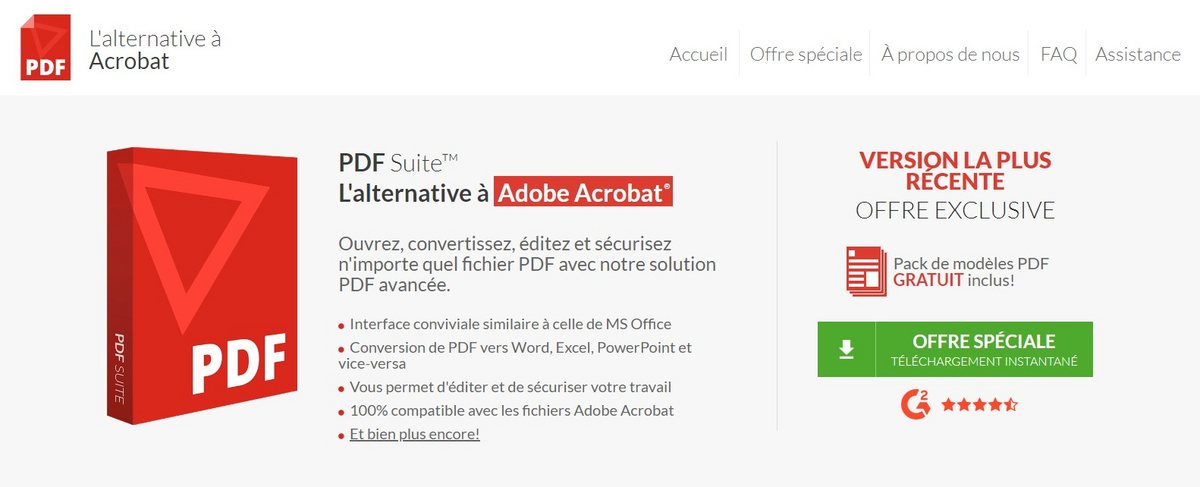 PDF Suite : une alternative possible à Adobe Acrobat