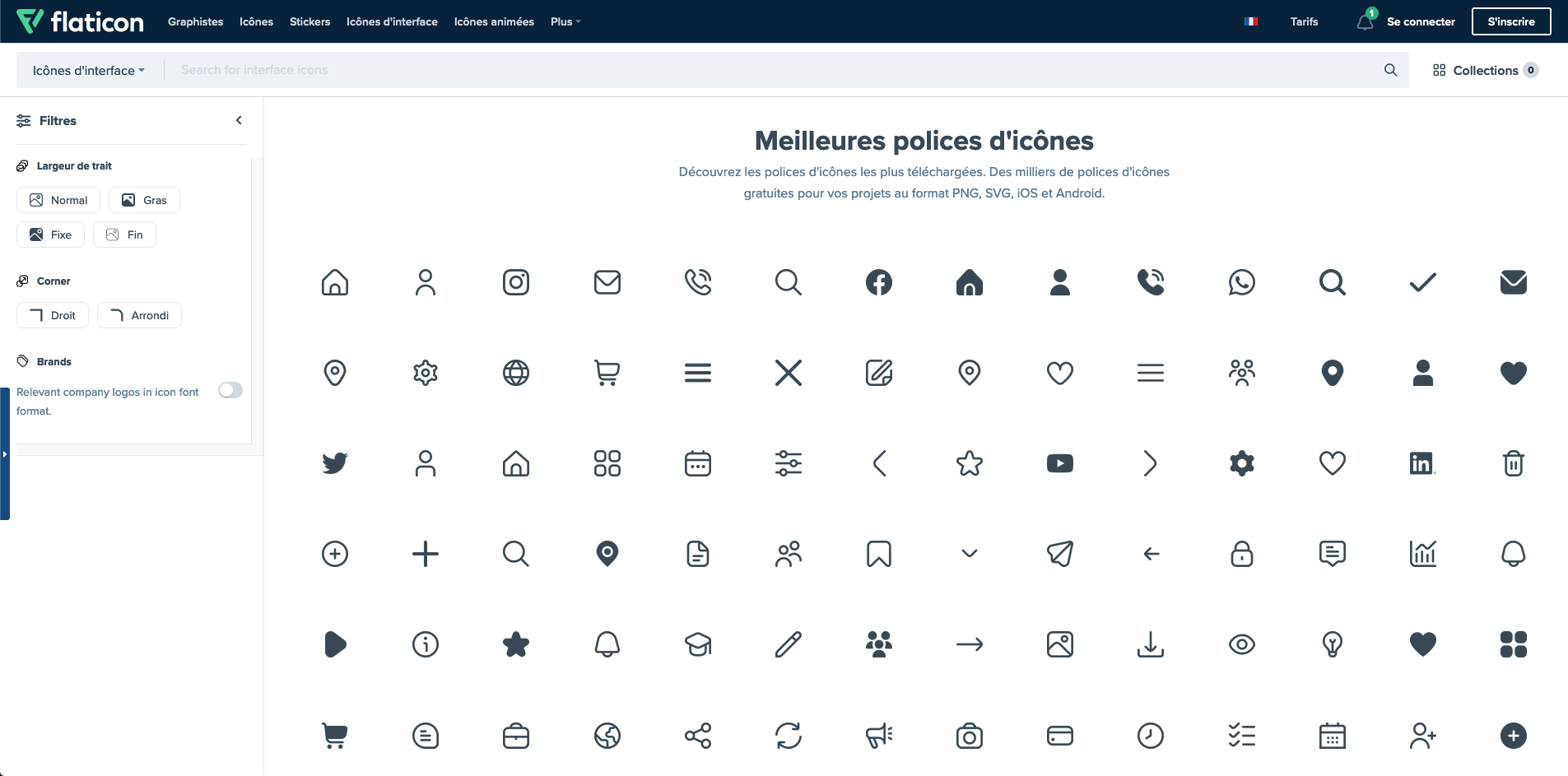 flaticon icones