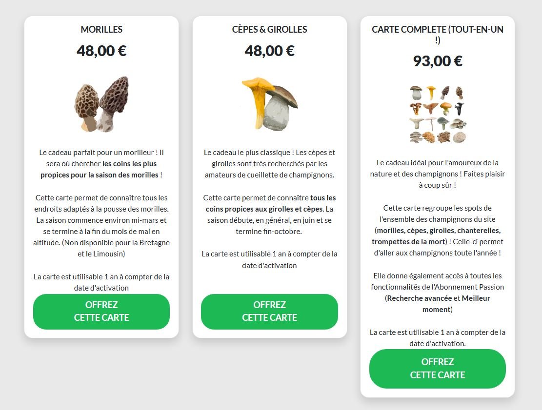 Les bons coins à champignons, d'accord, mais pas gratuitement © Chasseurs de Champignons