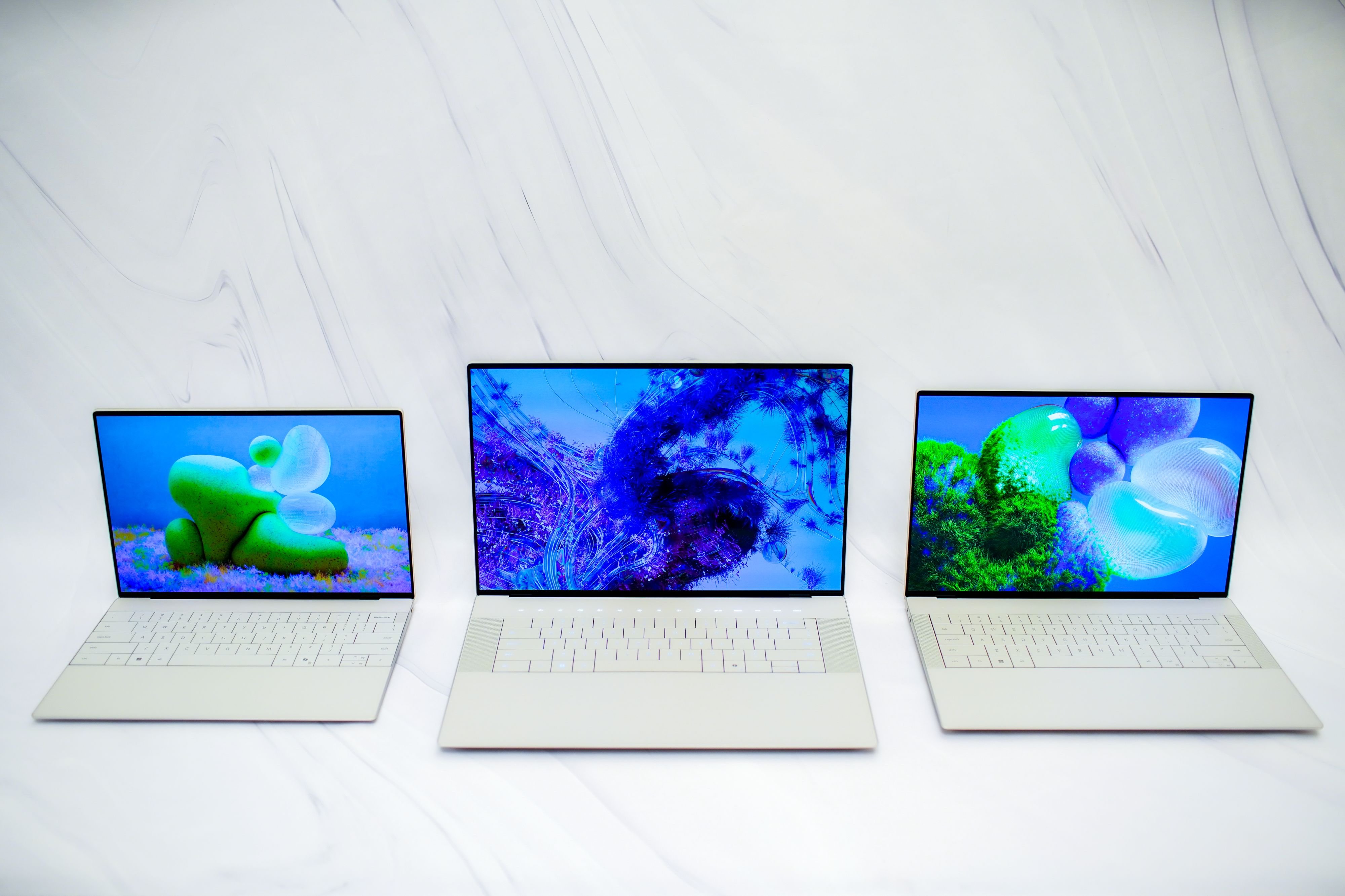 Les nouveaux ordinateurs XPS 13, XPS 14 et XPS 16© Dell