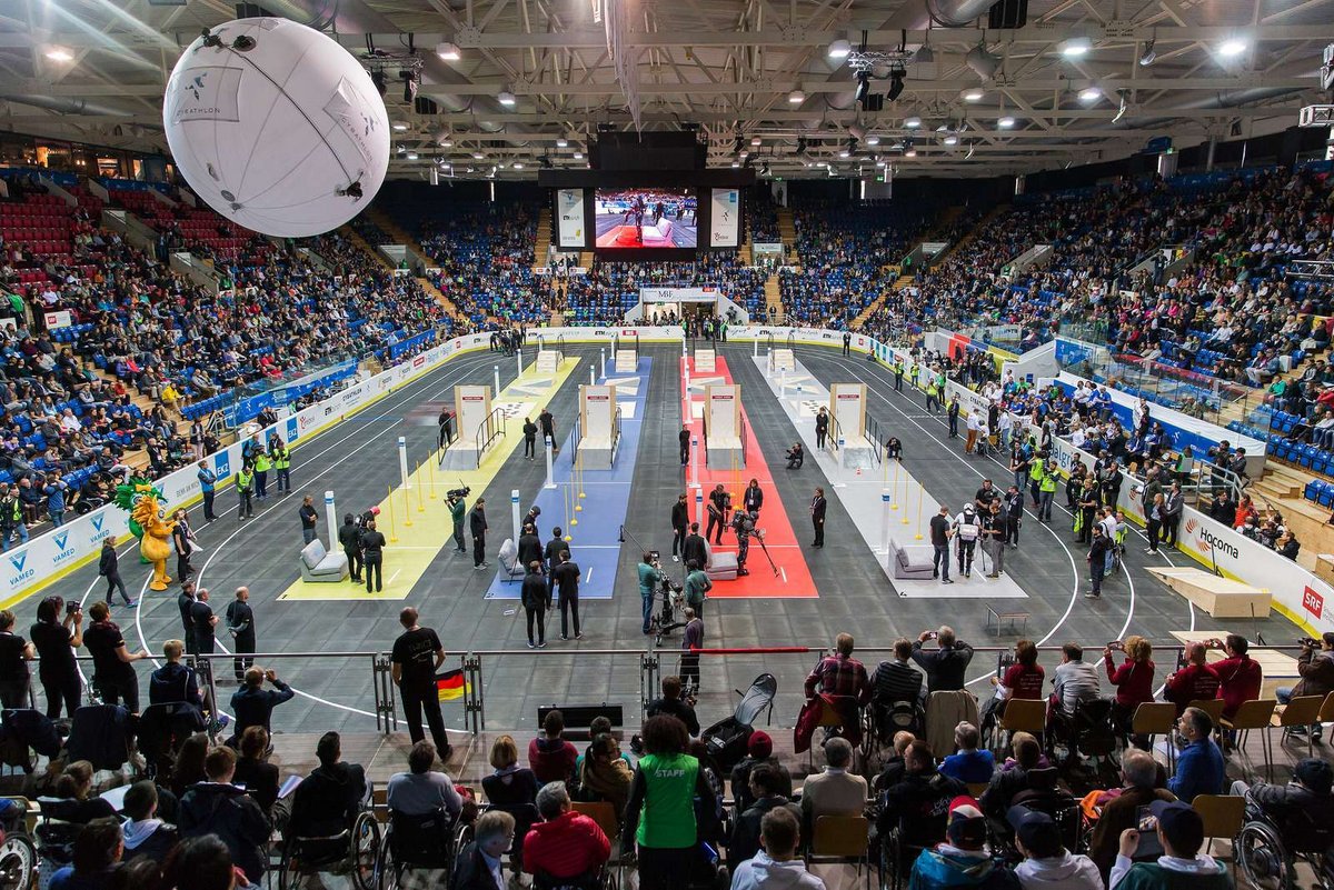 Le Cybathlon, à Zurich en 2016 (© Durch Copyright geschützt)