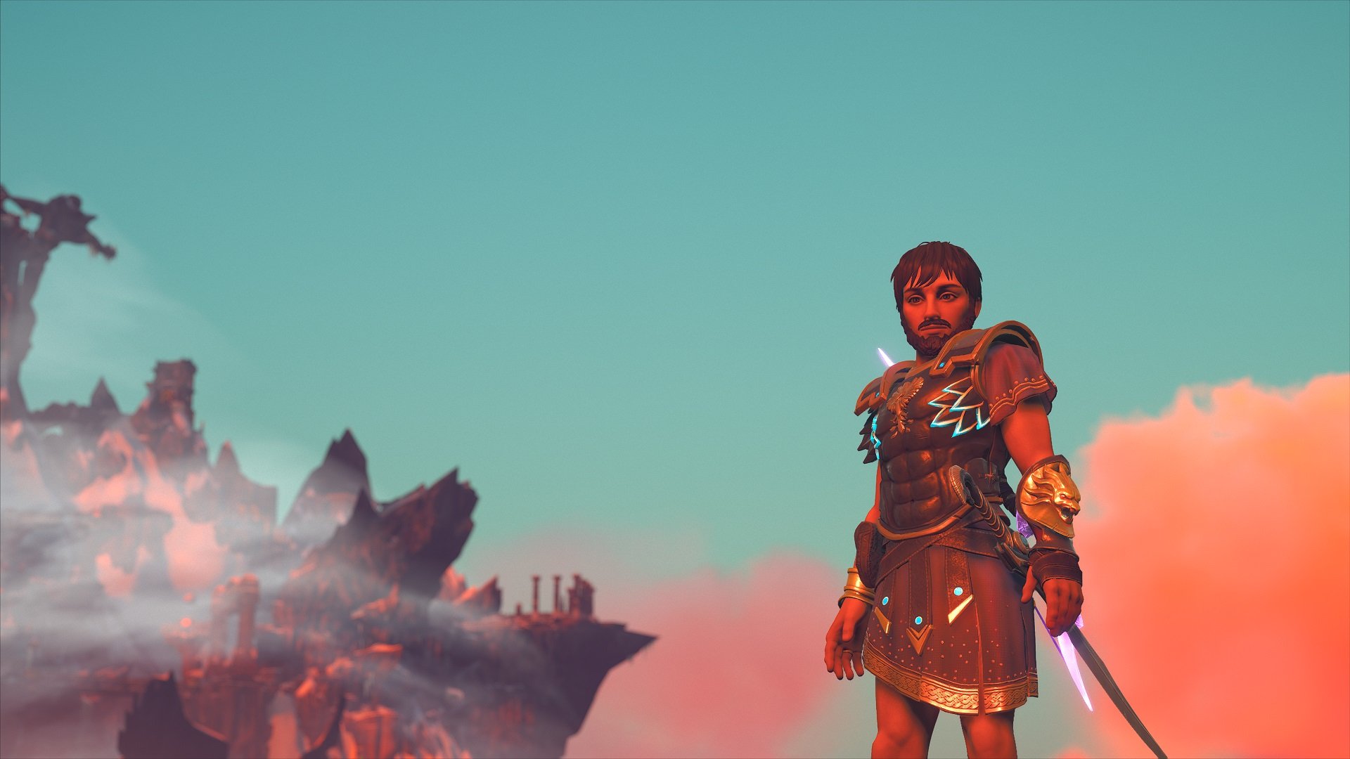 En plus de pouvoir choisir le sexe Fenyx, son apparence est légèrement personnalisable au début et en cours de jeu