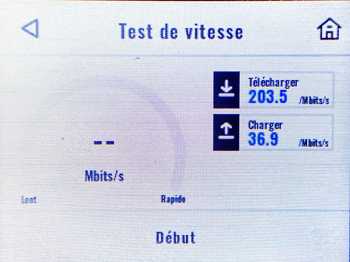 Débits (internes) avec Bouygues Telecom en 5G