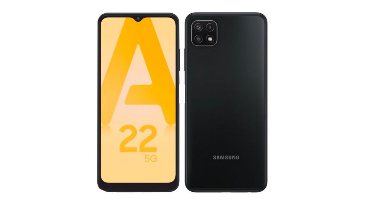 Le Samsung Galaxy A22 est un smartphone performant pour les usages du quotidien