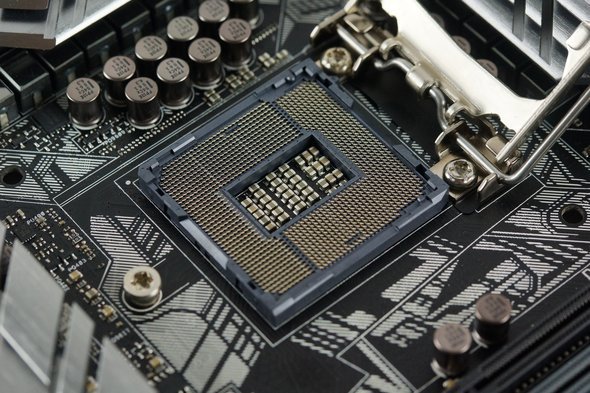  Zoom sur le soket LGA 1151 d'Intel