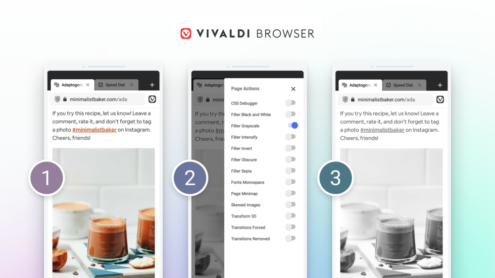 Vivaldi 3.6 Android