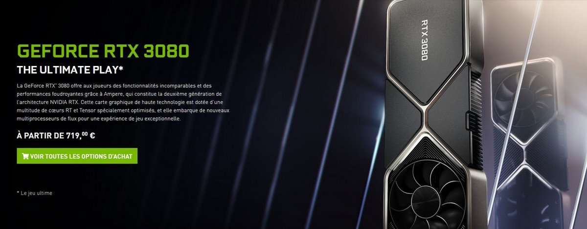 NVIDIA GeForce RTX 3080 Founders Edition