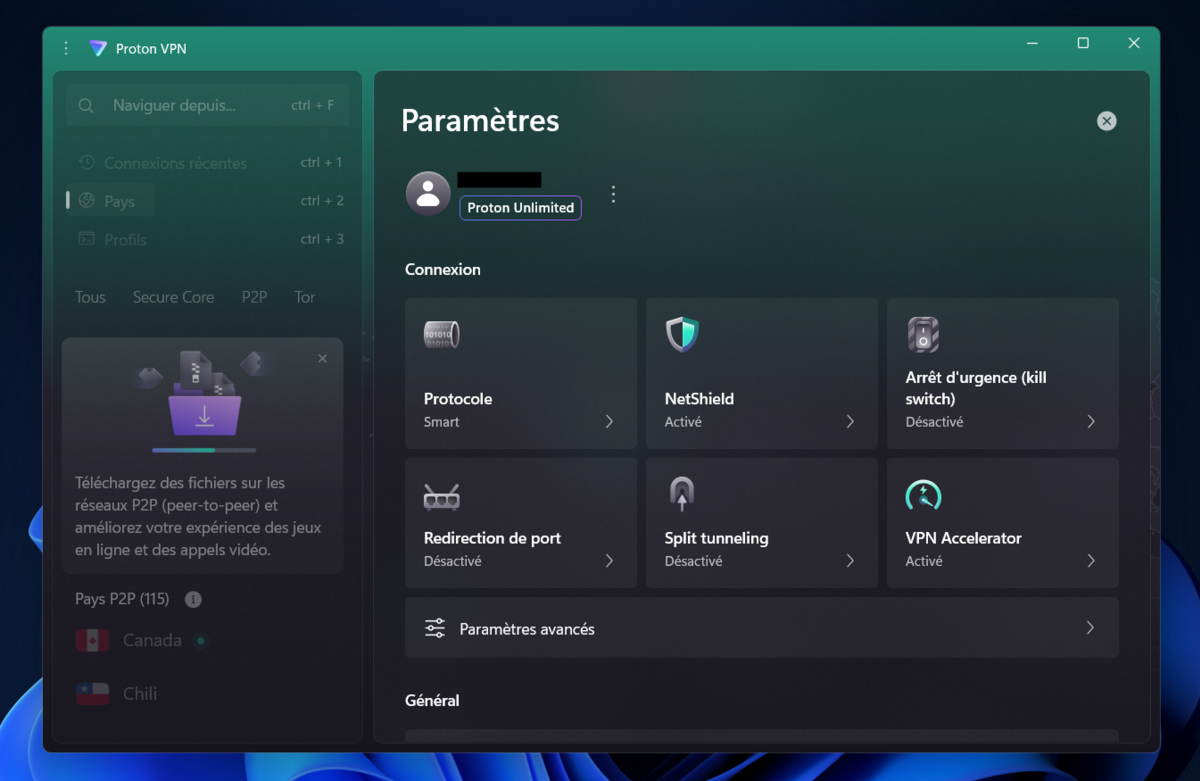 Avec son accélérateur de VPN, ses options de connexion automatique au serveur le plus rapide et ses protocoles ultra-sécurisés, Proton VPN vous permet de profiter d'un Internet haut débit sans transiger sur votre confidentialité. © Clubic