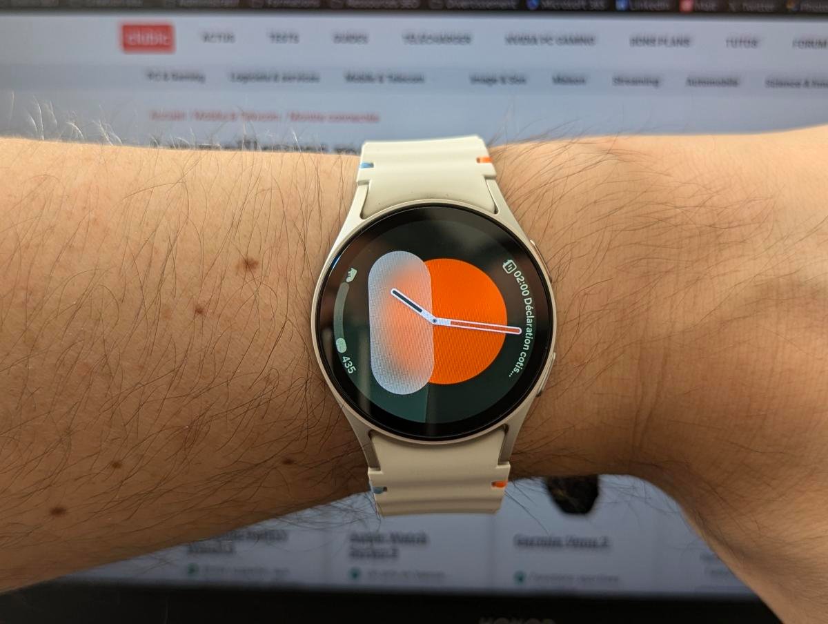 Découvrez notre avis complet sur la Samsung Galaxy Watch 7 ! - © Johan Gautreau pour Clubic