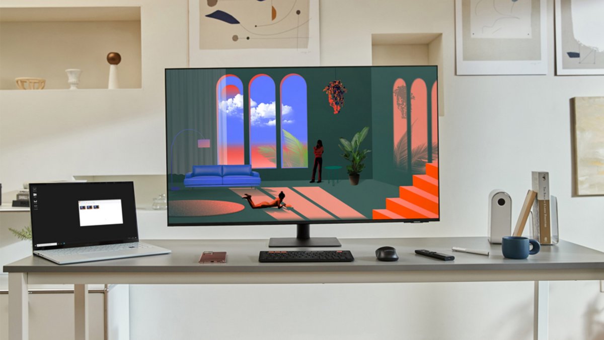 Plus qu'un simple écran PC, le Smart Monitor M7 de Samsung est un produit particulièrement utile.