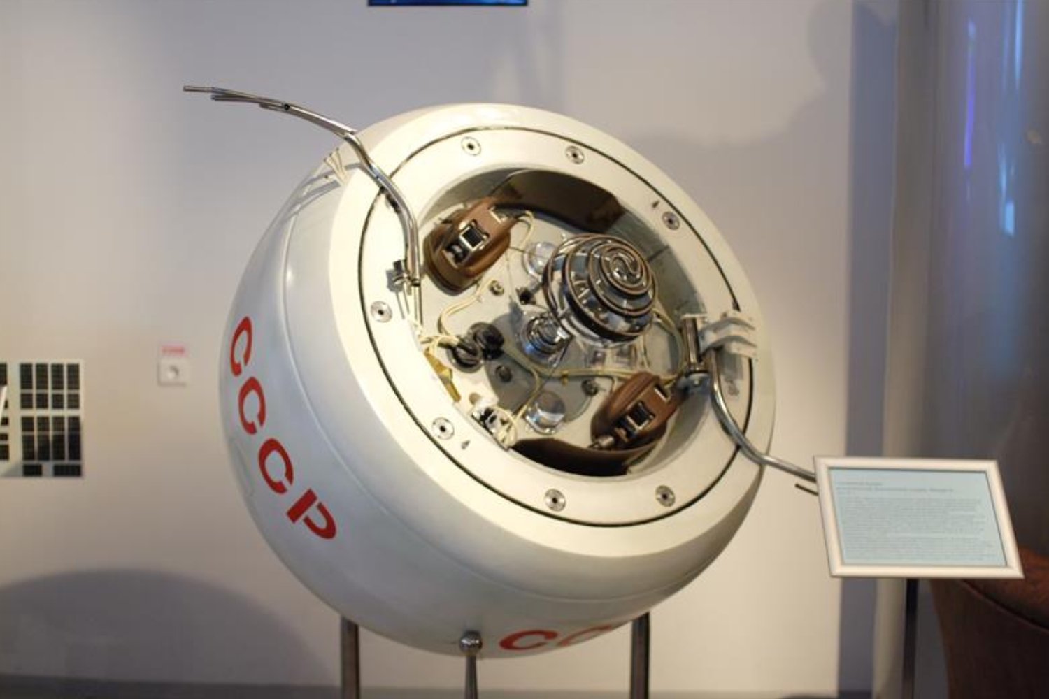 La maquette de Venera-4, autre sonde du programme Venera de l'Union soviétique. ©ESA