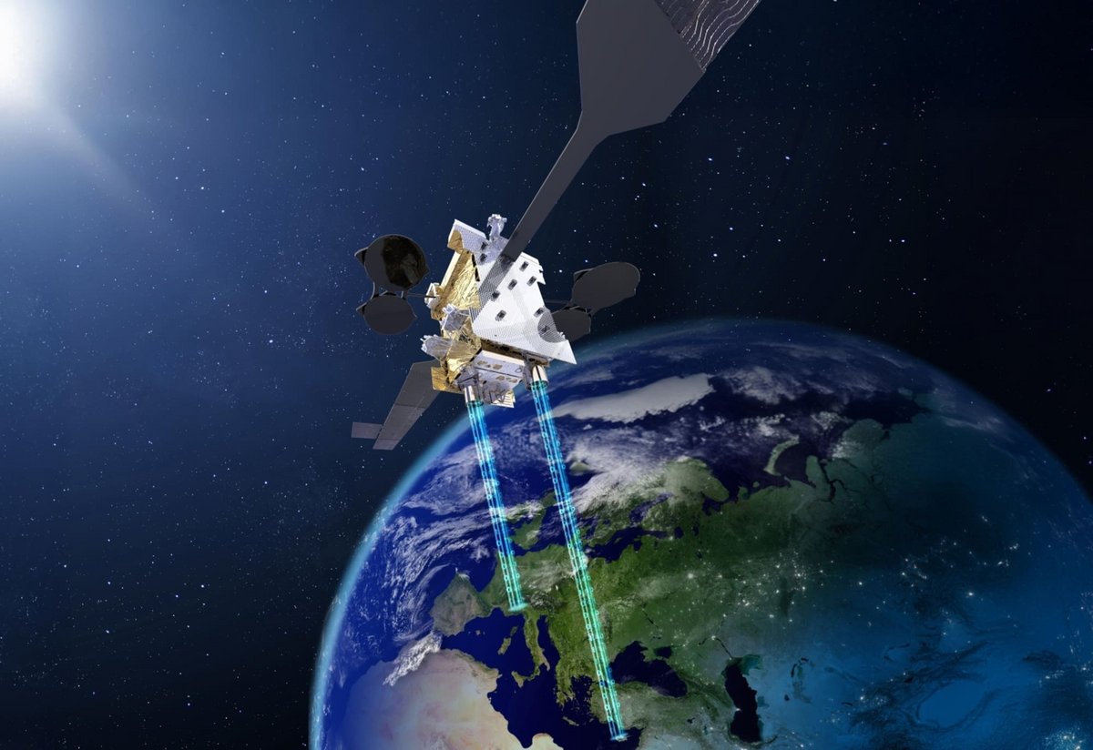 Hellas Sat, CNES, Thales Alenia Space et Safran s'associent pour révolutionner les communications optiques par satellite. © Thales Alenia Space_ E Briot