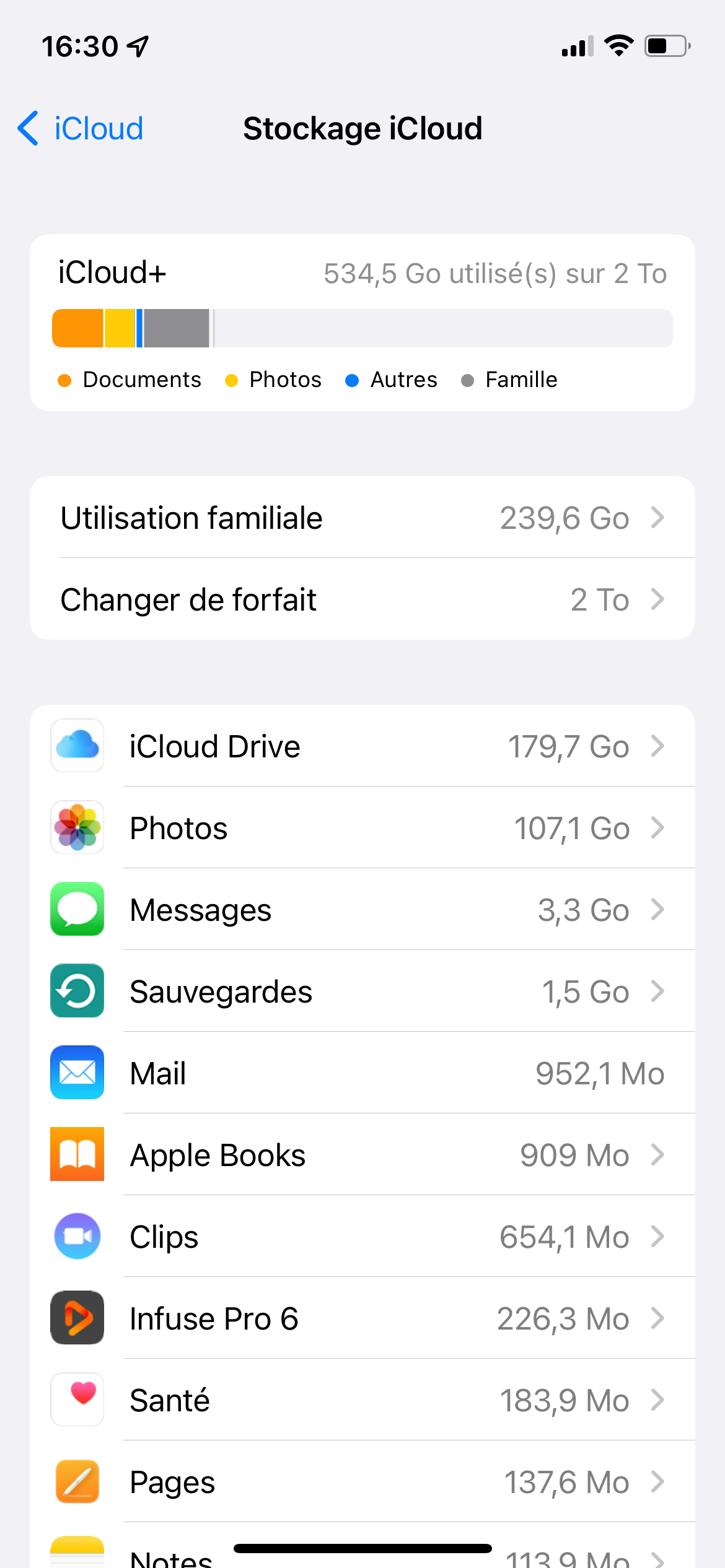 Sauvegarde iOS